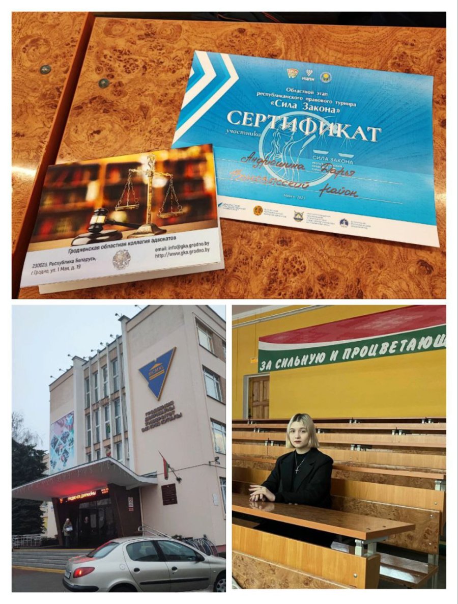 Областной этап правового турнира 