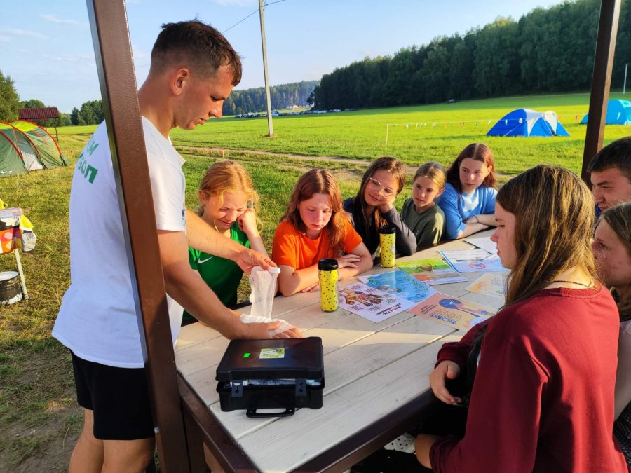 Второй насыщенный день в палаточном лагере 