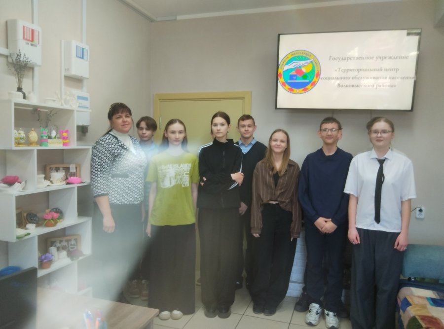 Посещение отделения социальной реабилитации, адаптации инвалидов Территориального центра социального обслуживания населения Волковысского района