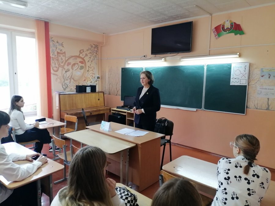 Единый урок для учащихся, посещающих факультатив «Готовы Родине служить»