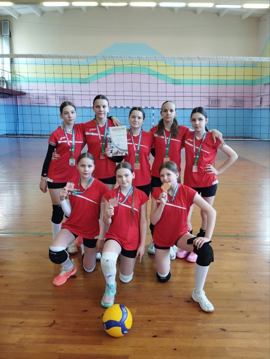 Бронзовый успех волейболисток гимназии на областной спартакиаде 