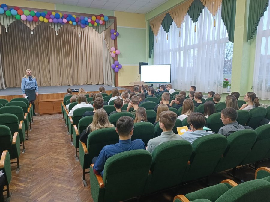 Встреча с инспектором ГАИ Коробач Еленой Анатольевной