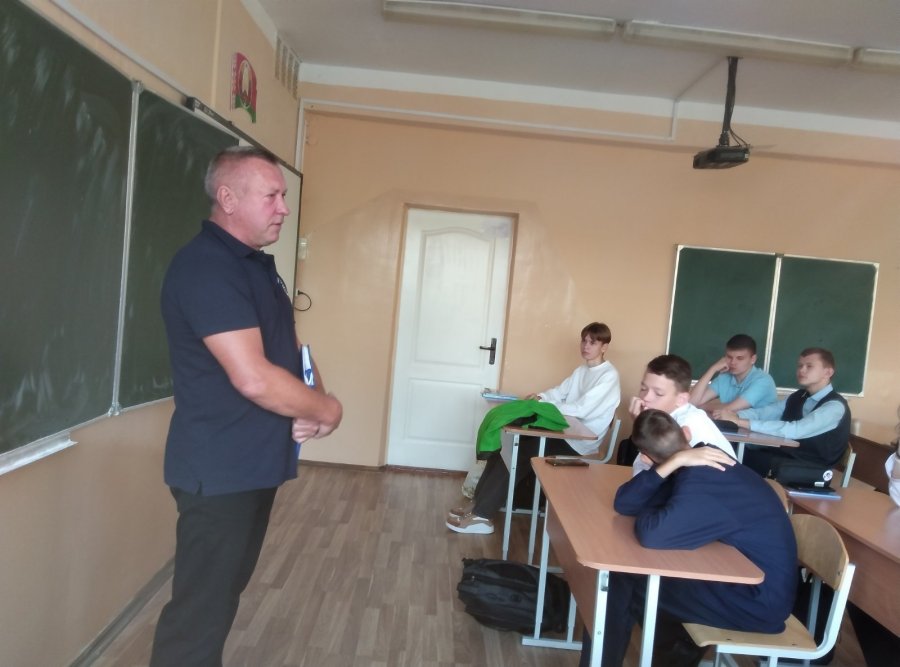 Встреча с председателем Волковысской районной организации ОСВОД Бутько Чеславом Иосифовичем