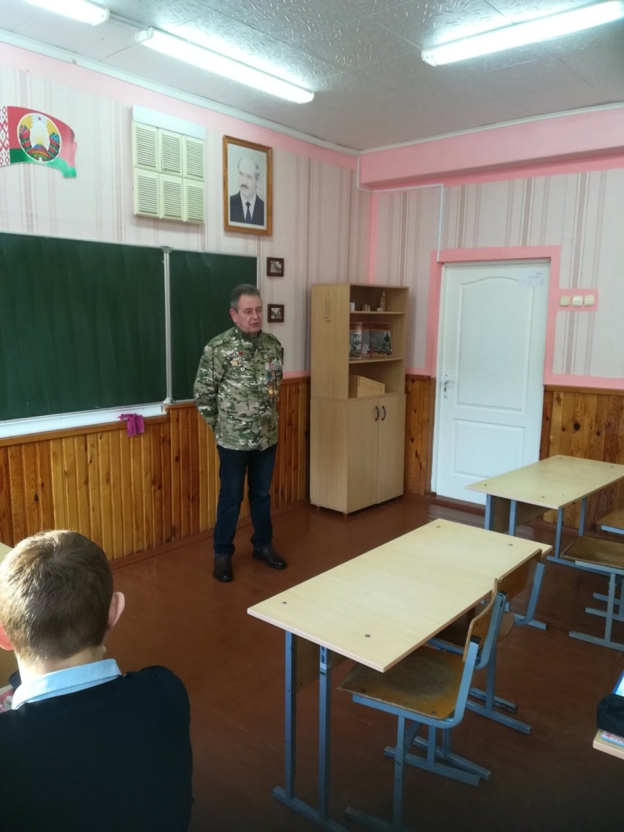 Встреча с ветераном Афганской войны Сухомлиным Сергеем Викторовичем