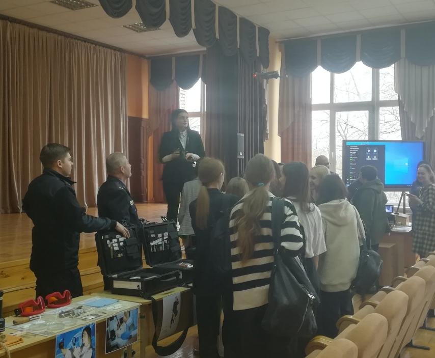 Встреча с сотрудниками Волковысского МРО и УГКСЭ по Гродненской области