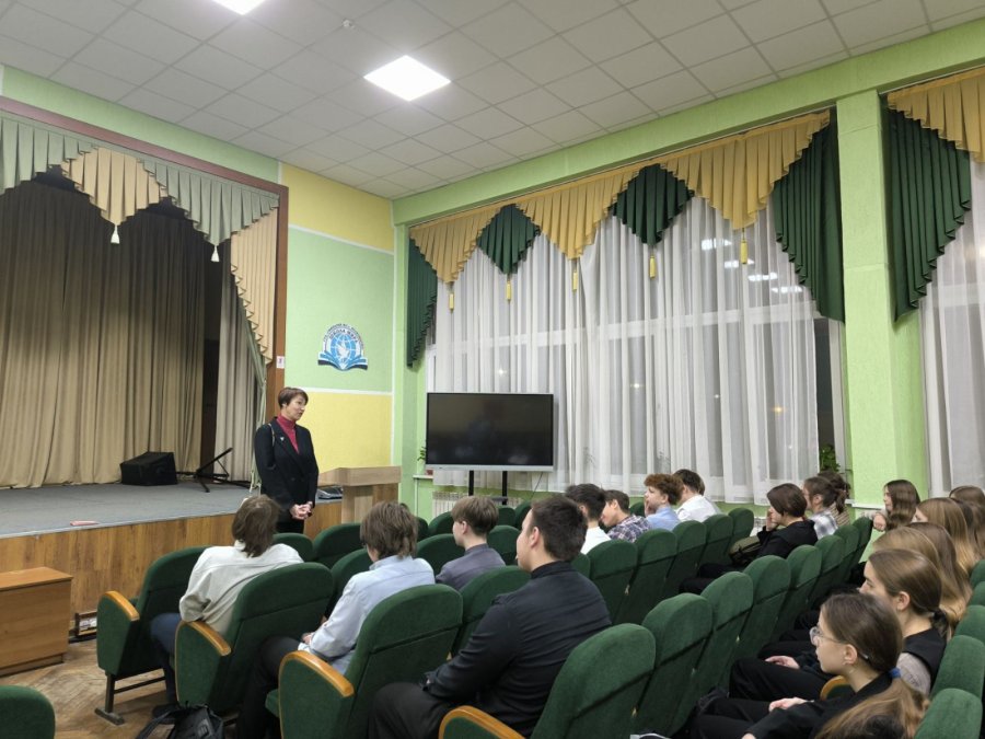 Профориентационная встреча с представителем аграрного колледжа