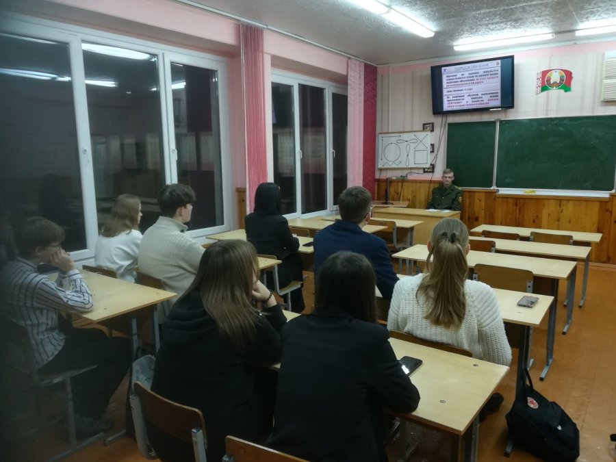 Встреча с Матвеем Зезюлей, курсантом военного факультета УО 