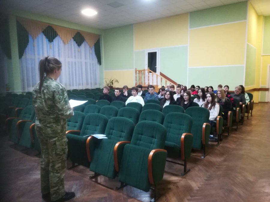 Встреча с капитаном внутренней службы оперуполномоченным ИК-11 Сунелик О. С.