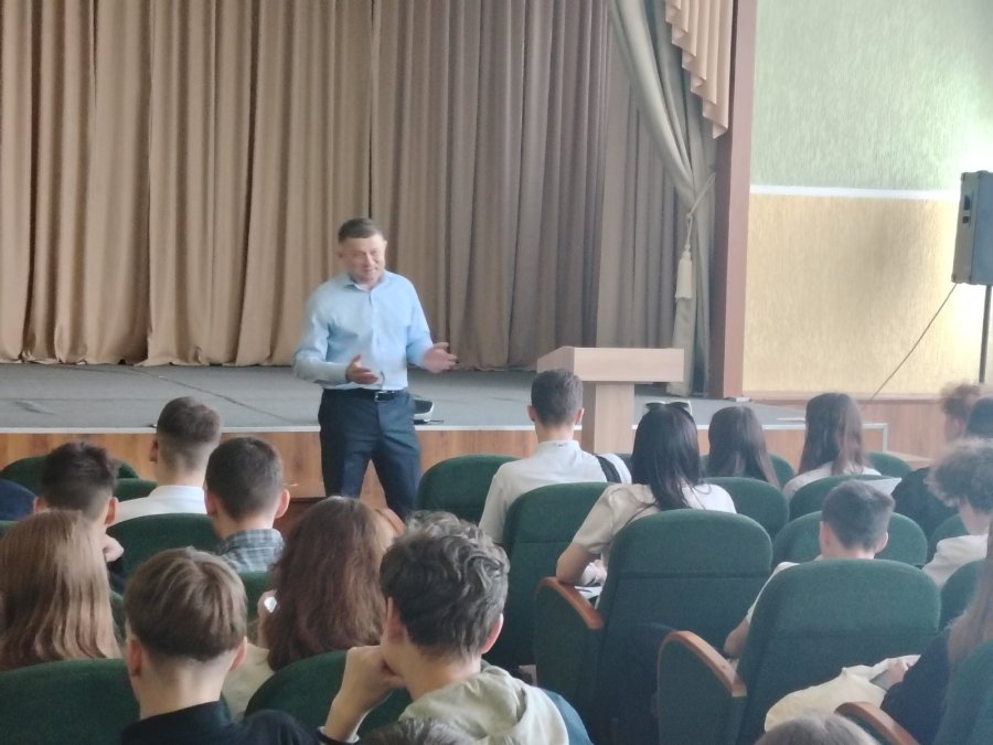 Профориентационная встреча для учащихся с факультетом горного дела и инженерной экологии Белорусского национального технического университета