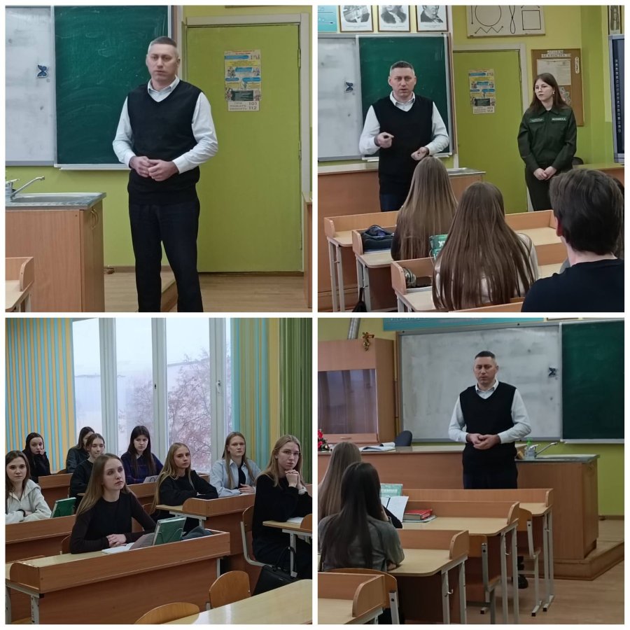 Встреча с заведующим кафедрой БГТУ - Андреем Сергеевичем Клышом.