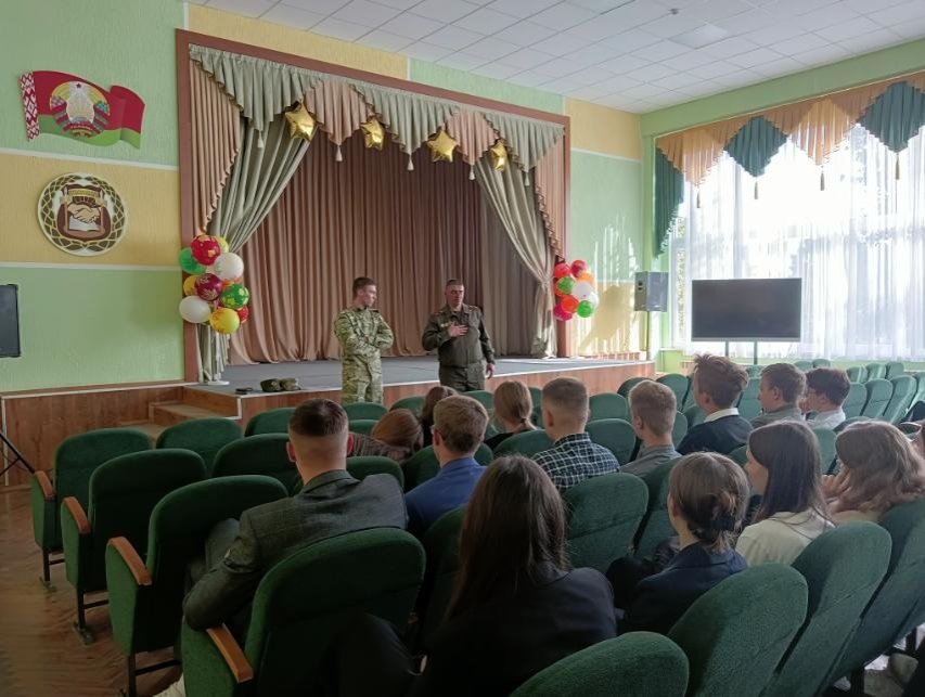 Профориентационная встреча с  начальником отделения исправительного процесса ИУ 