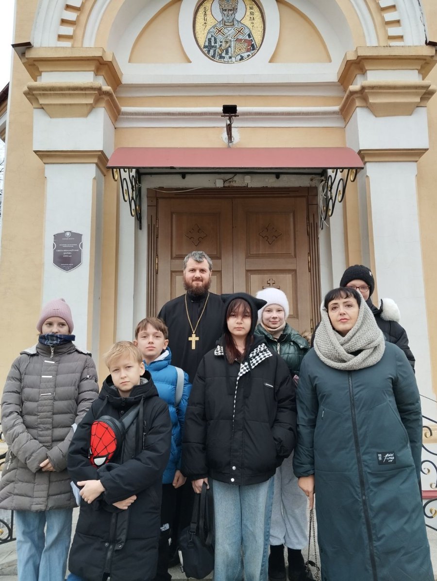 Встреча с настоятелем прихода храма святителя Николая Чудотворца города Волковыска иереем Сергием Дешуком