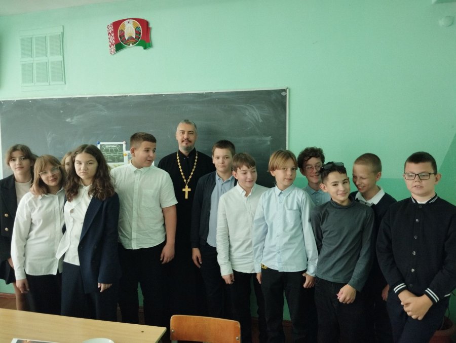 Встреча с  клириком прихода храма Святителя Николая Чудотворца города Волковыска иереем Георгием Суворовым