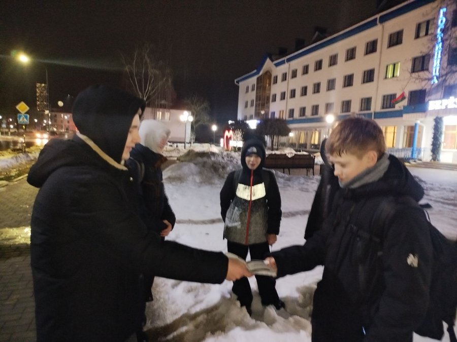 Волонтерская акция «Образ жизни только здоровый» 